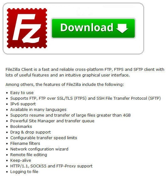 filezilla for mac says infection